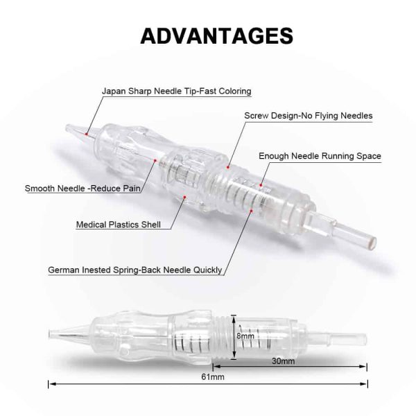 BMX Cartridge Screw Needles